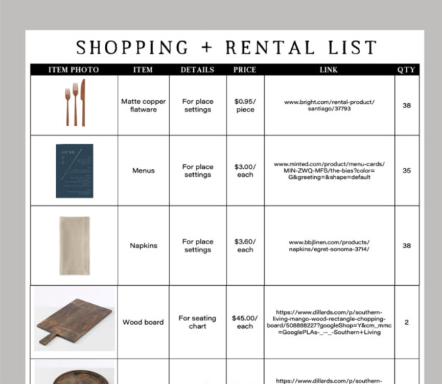 shopping-list